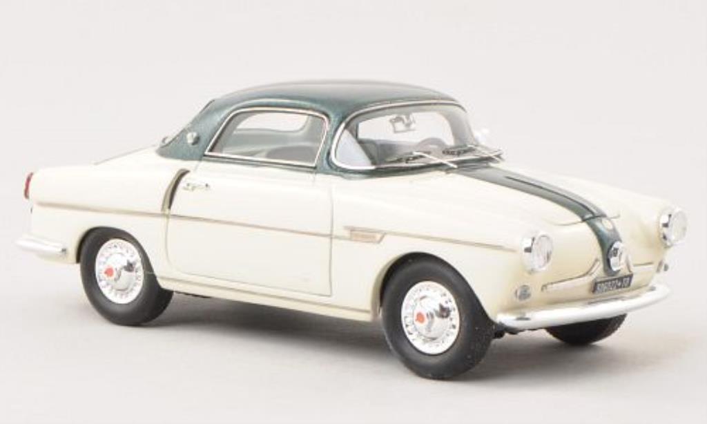 Fiat 600 1/43 Matrix Viotto Coupe beige/grun diecast model cars