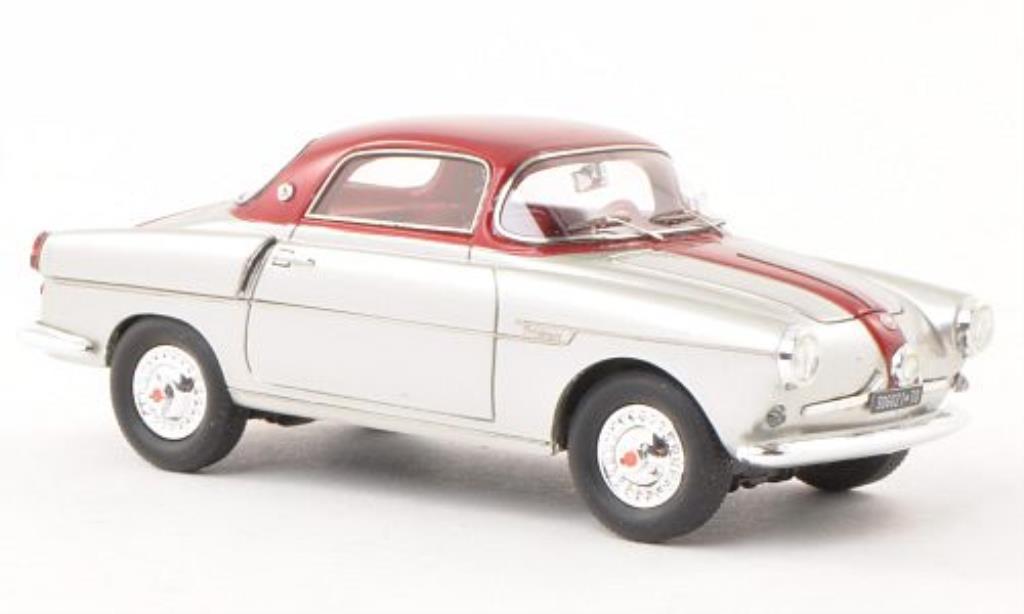 Fiat 600 1/43 Matrix Viotto Coupe grey/red diecast model cars