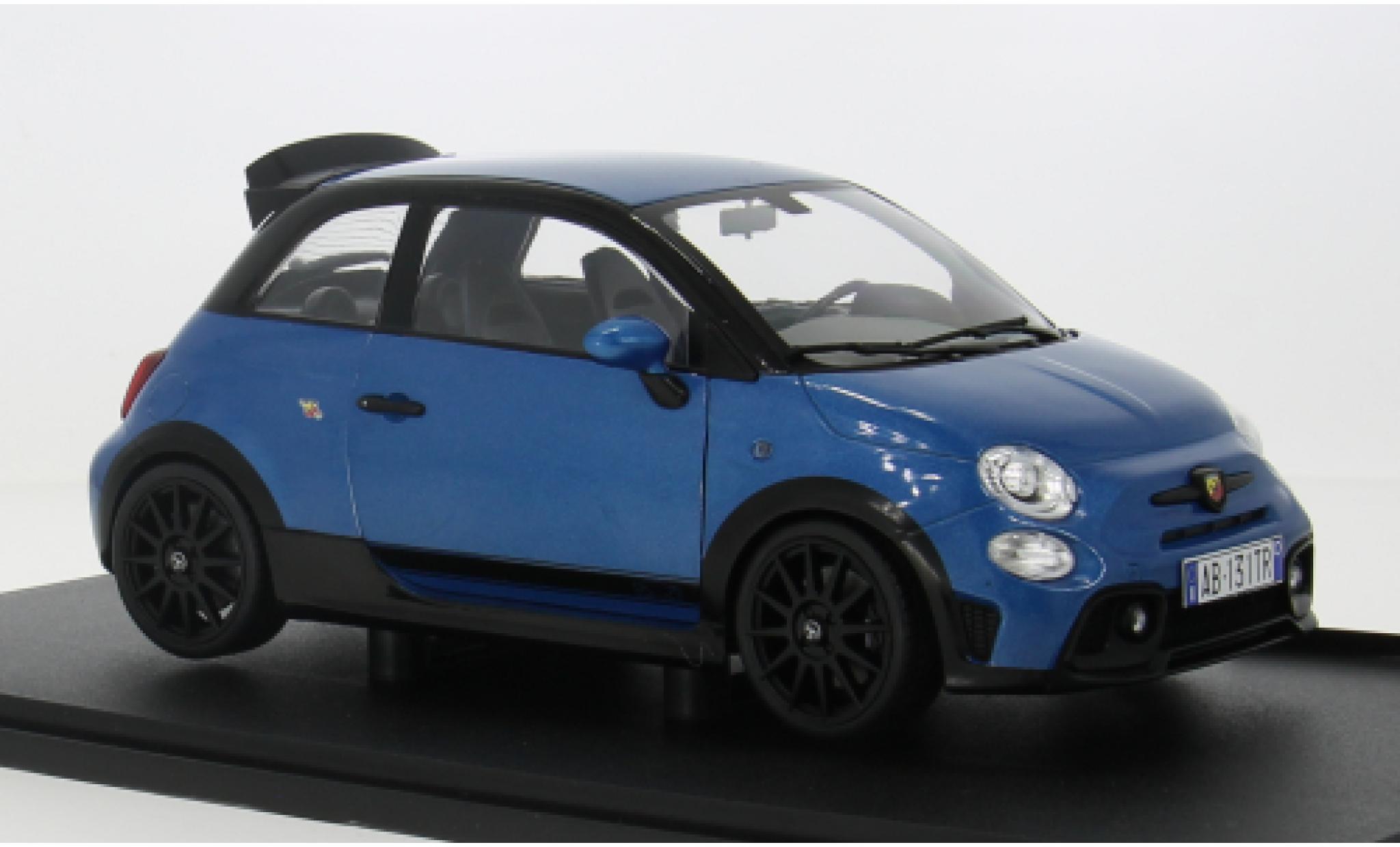 Fiat 695 1/18 Solido Abarth blue 1:18 diecast model cars
