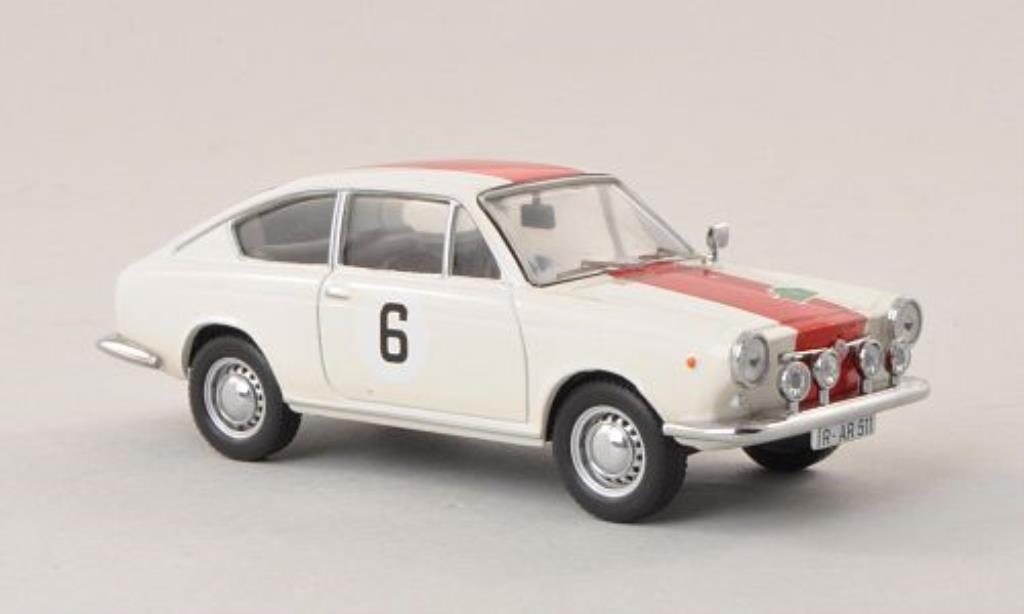 Fiat 850 1/43 IXO Coupe No.6 Rally Bavaria 1968 diecast model cars