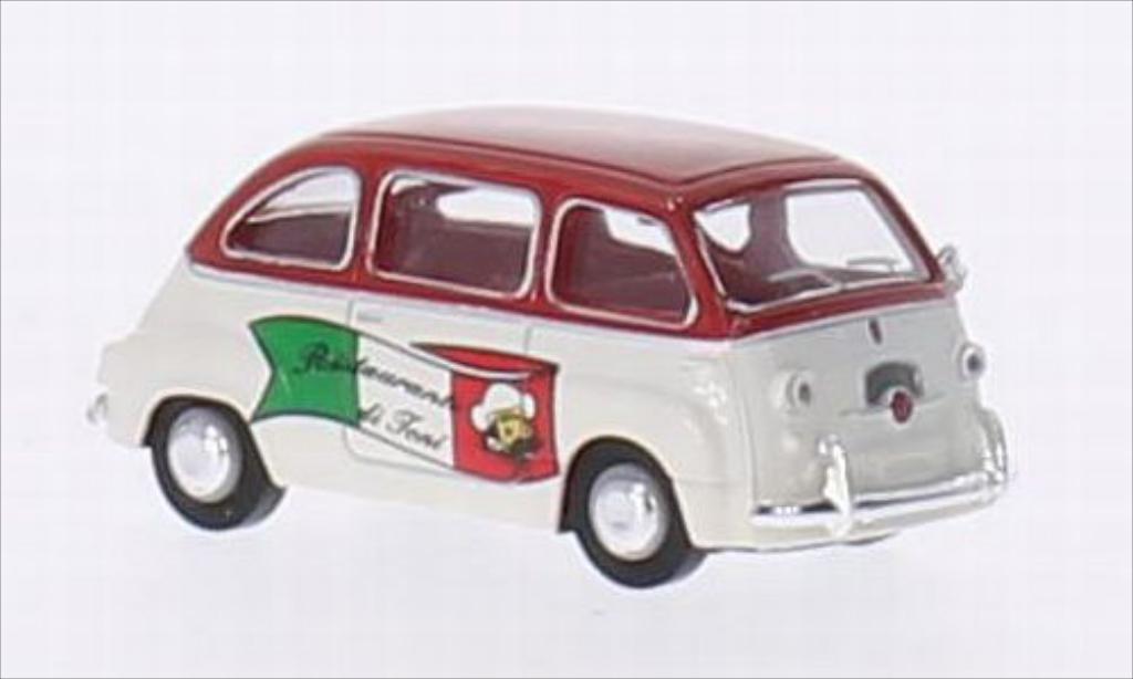 Fiat Multipla 1/87 Brekina Ristorante di Toni diecast model cars