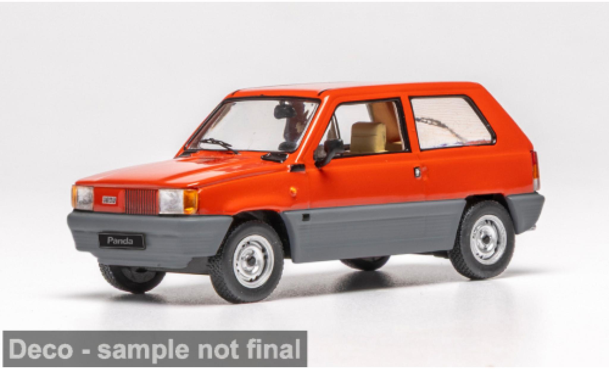 Fiat Panda 1/43 IXO 45 red 1980 1:43 diecast model cars