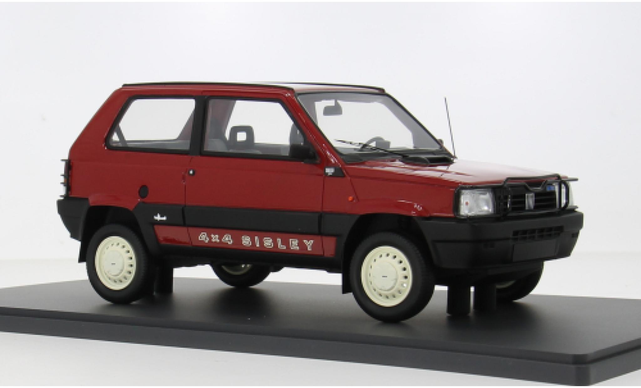 Fiat Panda 1/18 Spark 4x4 red 1989 1:18 diecast model cars