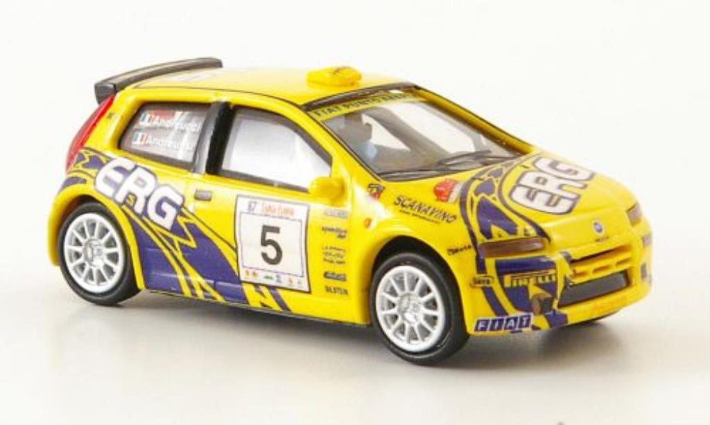 Fiat Punto 1/87 Ricko Rally No.5 ERG Targa Florio 2003 / Andreussi diecast model cars