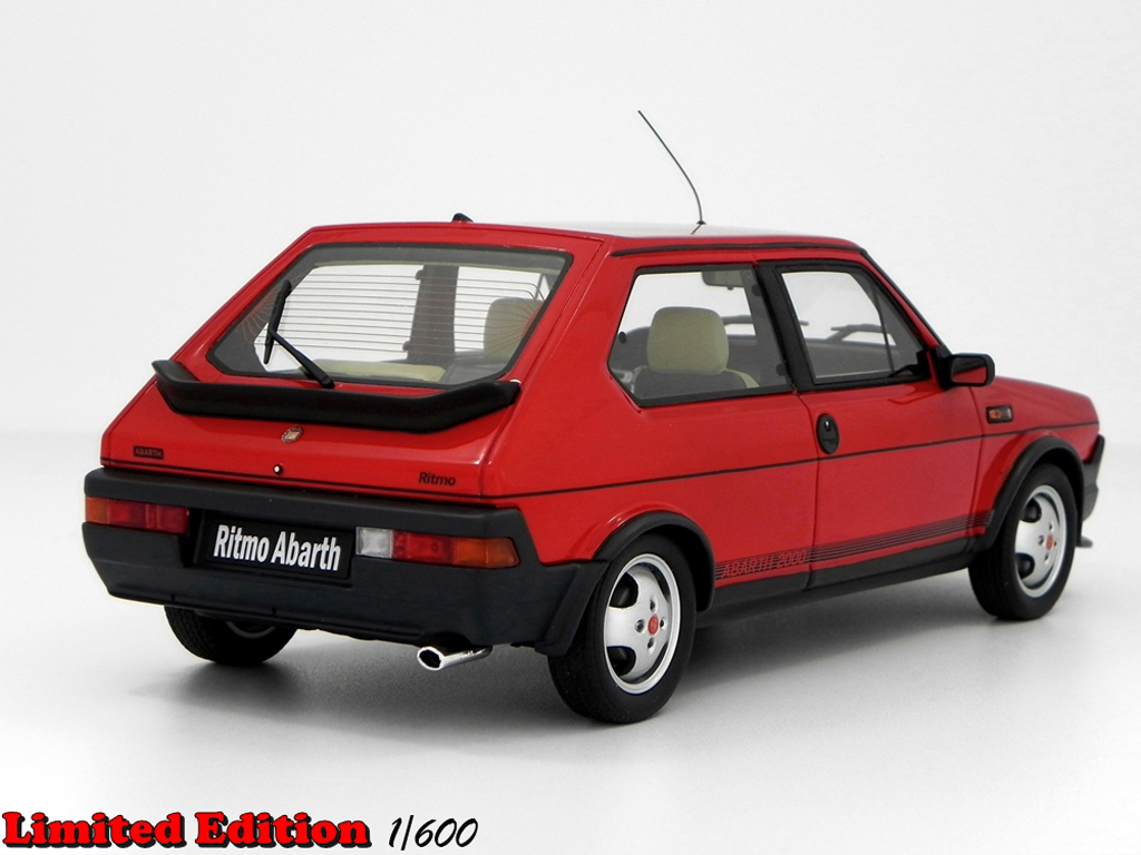 Fiat Ritmo Abarth LM089 red 1/18 Laudoracing Models