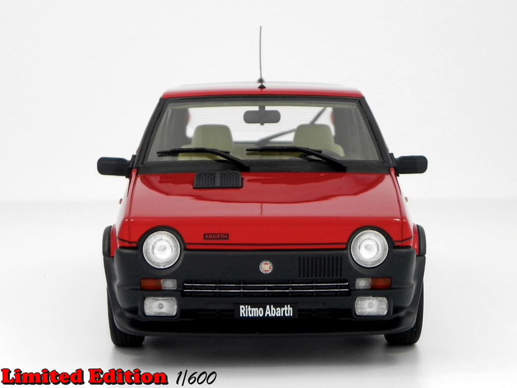 Fiat Ritmo Abarth LM089 red 1/18 Laudoracing Models
