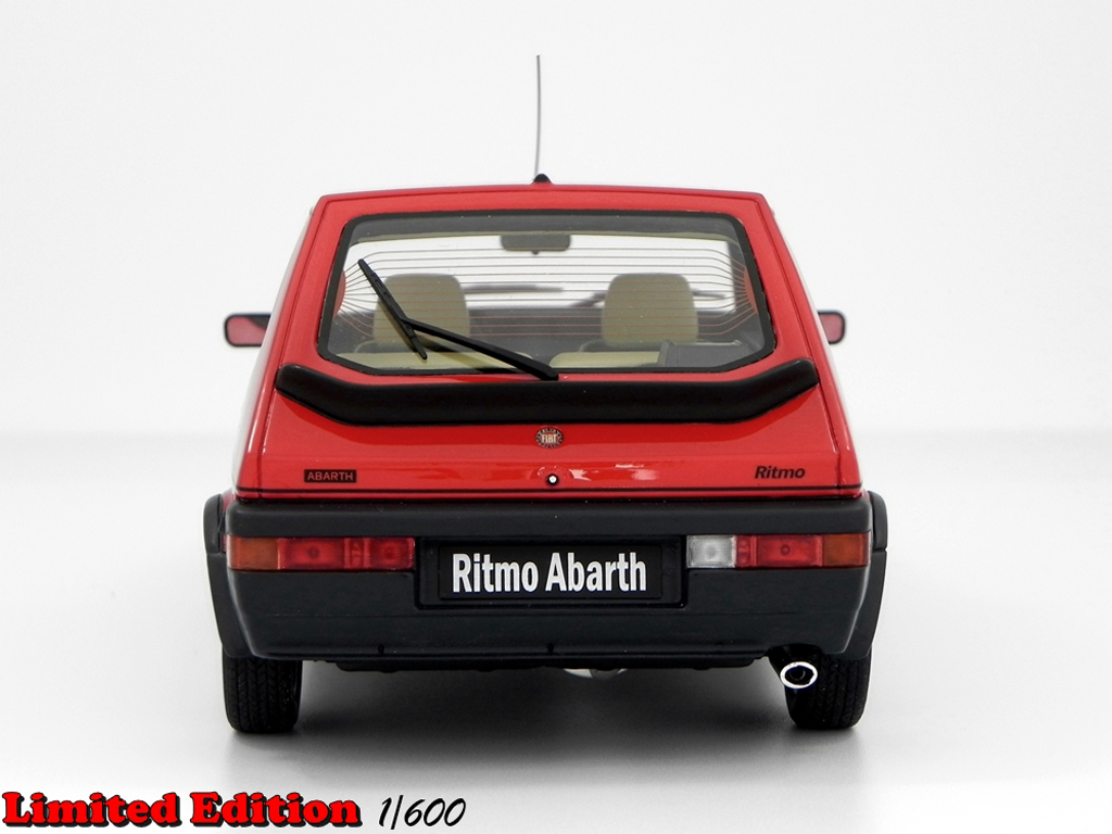 Fiat Ritmo Abarth LM089 red 1/18 Laudoracing Models