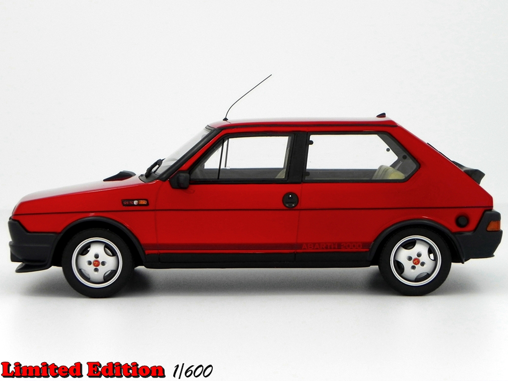 Fiat Ritmo Abarth LM089 red 1/18 Laudoracing Models