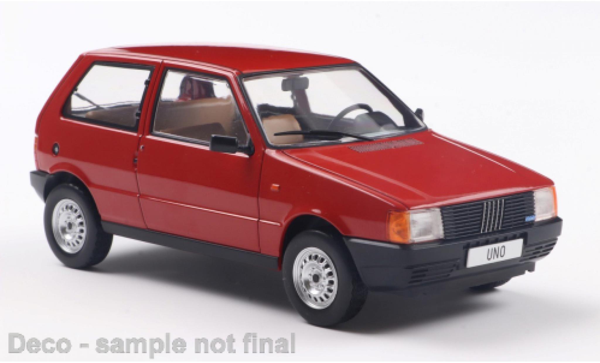 Fiat Uno 1/24 WhiteBox red 1:24 diecast model cars