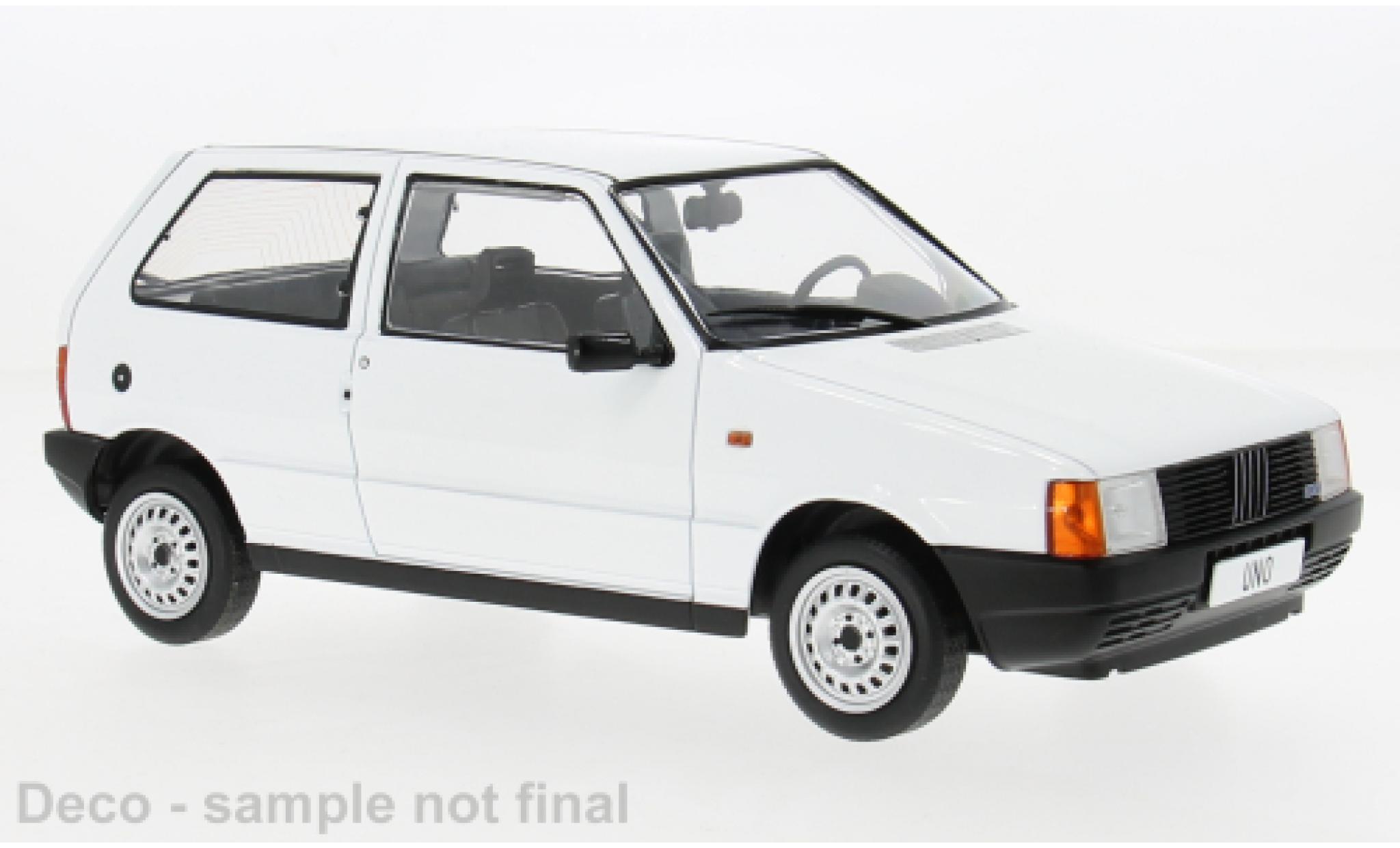 Fiat Uno 1/18 MCG white 1984 1:18 diecast model cars