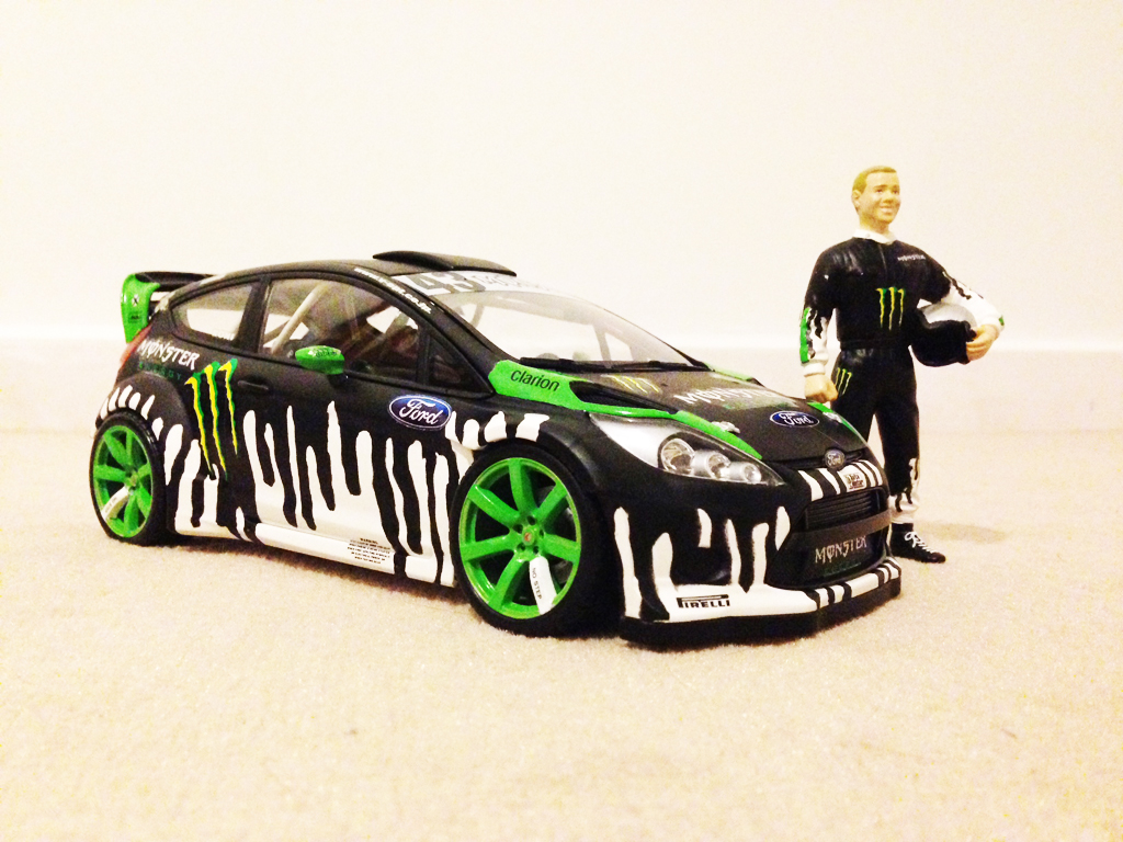 Ford Fiesta WRC 1/18 Minichamps WRC Ken Block diecast model cars