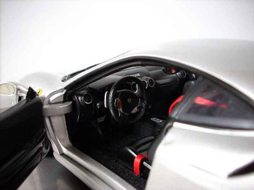 Ferrari F430 Coupe grey 1/18 Hot Wheels