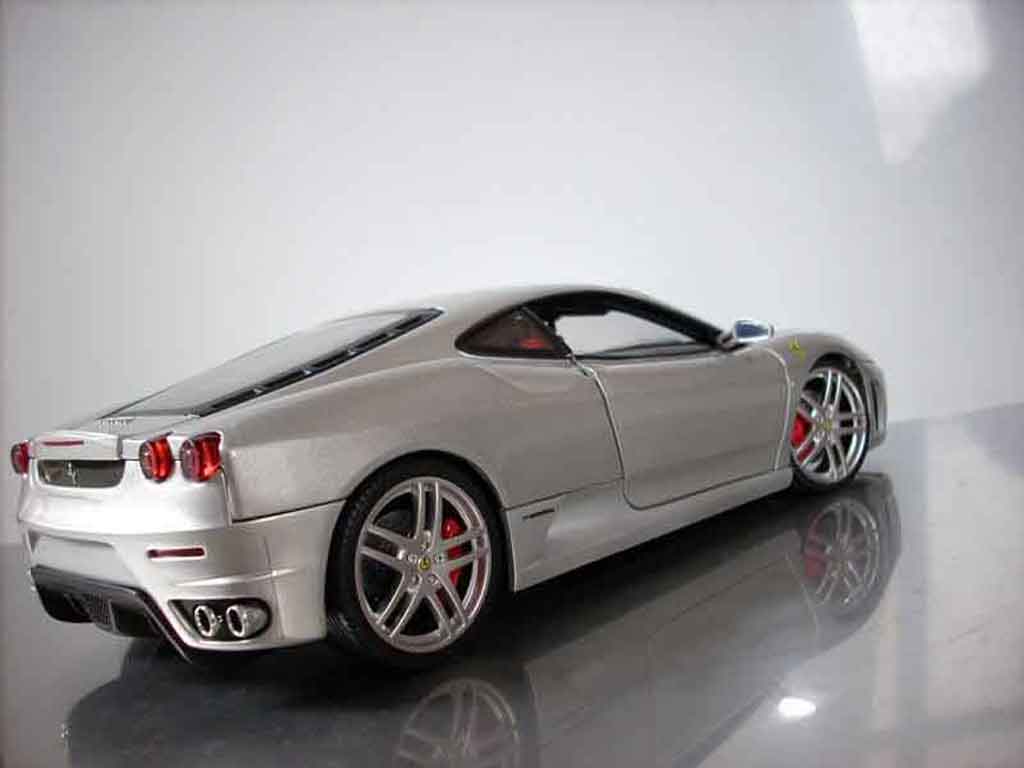 Ferrari F430 Coupe grey 1/18 Hot Wheels