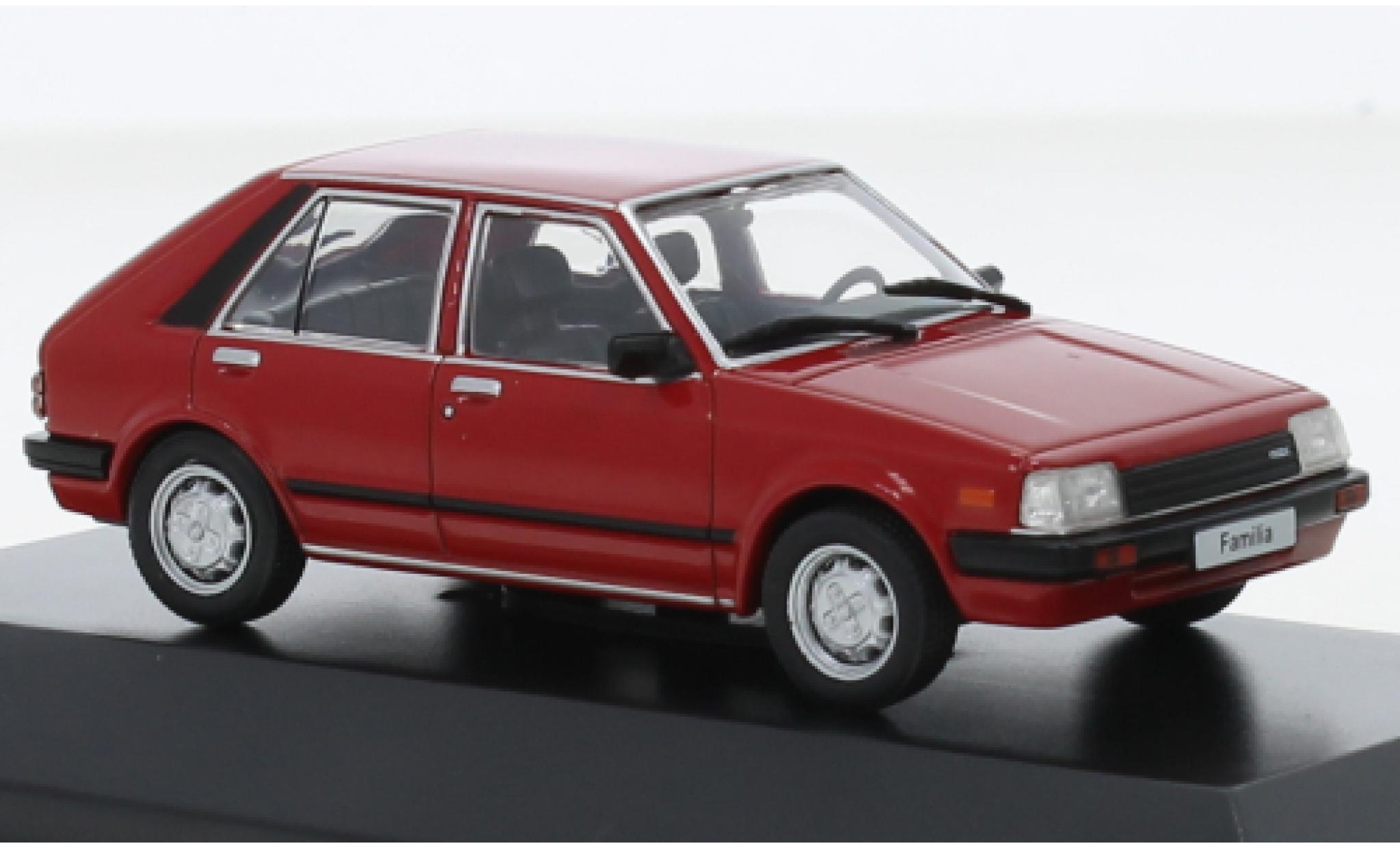 Mazda 323 1/43 First 43 Models red diecast model cars