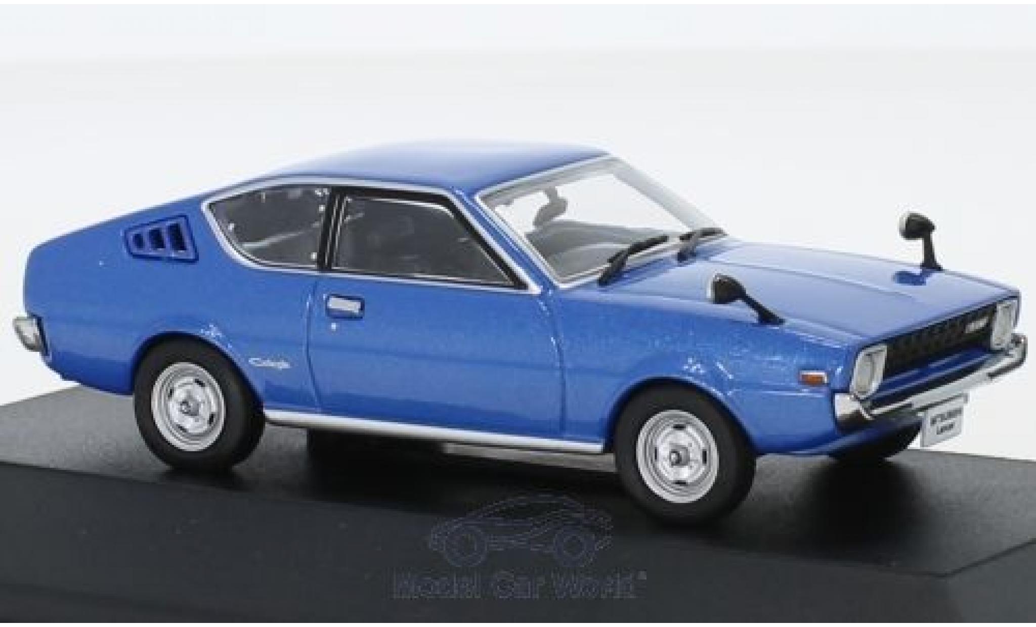 Mitsubishi Lancer 1/43 First 43 Models Celeste metallic blue RHD 1975 diecast model cars