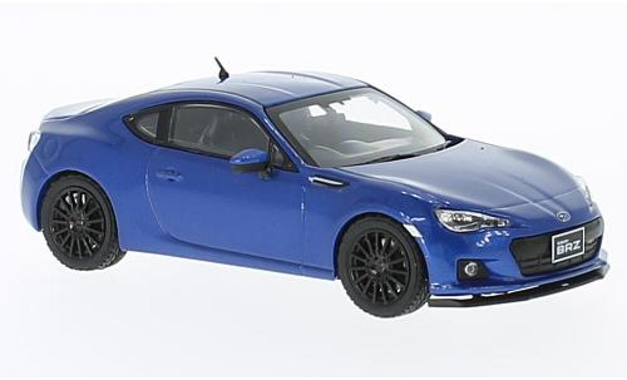 Subaru BRZ 1/43 First 43 Models STI tS metallic blue RHD 2013 diecast model cars