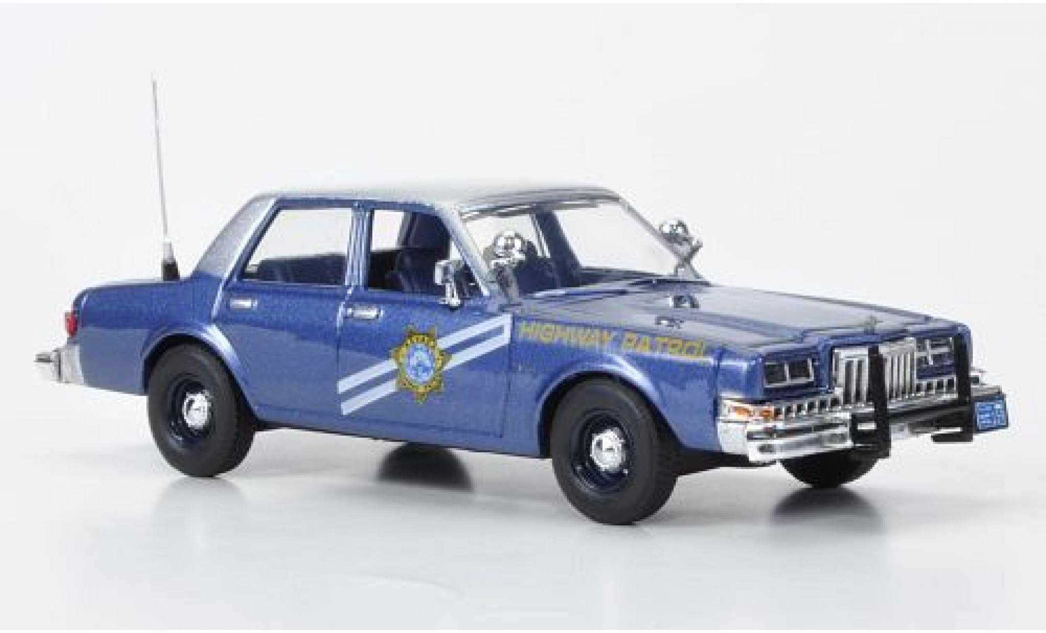 Dodge Diplomat 1/43 First Response Nevada Highway Patrol 1985 diecast model cars