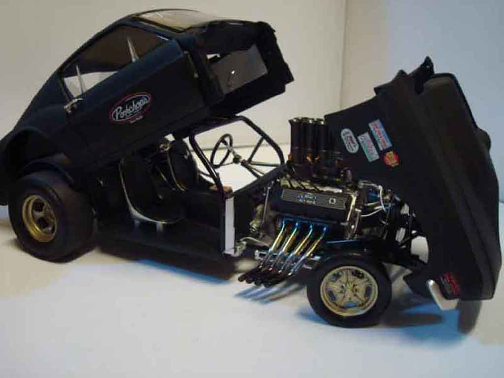 Ford Mustang Gasser drag pork chop flat black 1/18 GMP