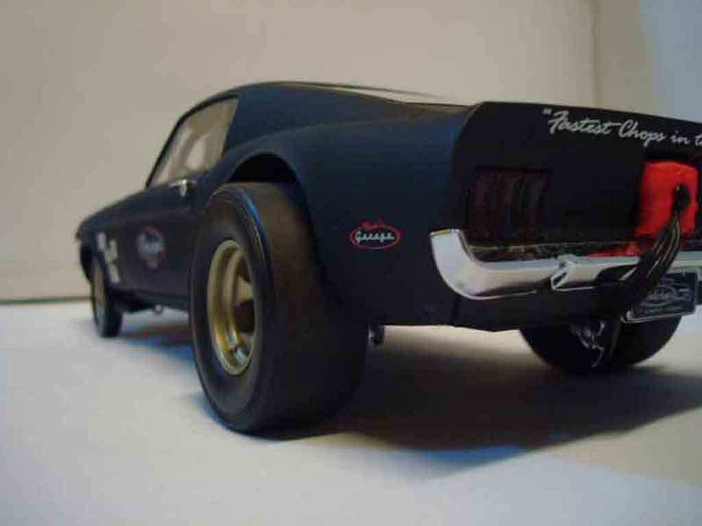 Ford Mustang Gasser drag pork chop flat black 1/18 GMP