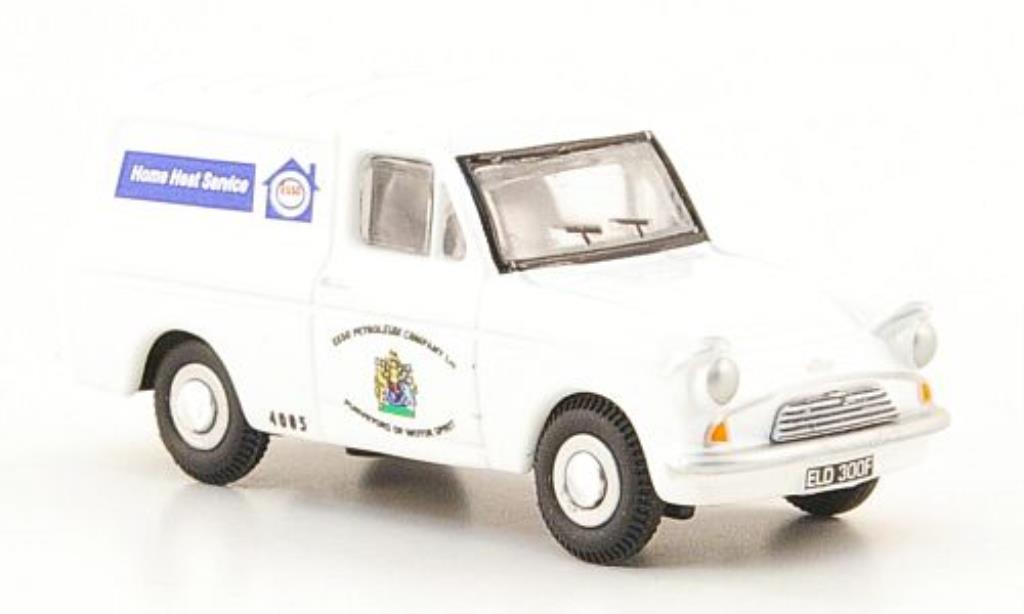Ford Anglia 1/76 Oxford Van Esso Service white diecast model cars