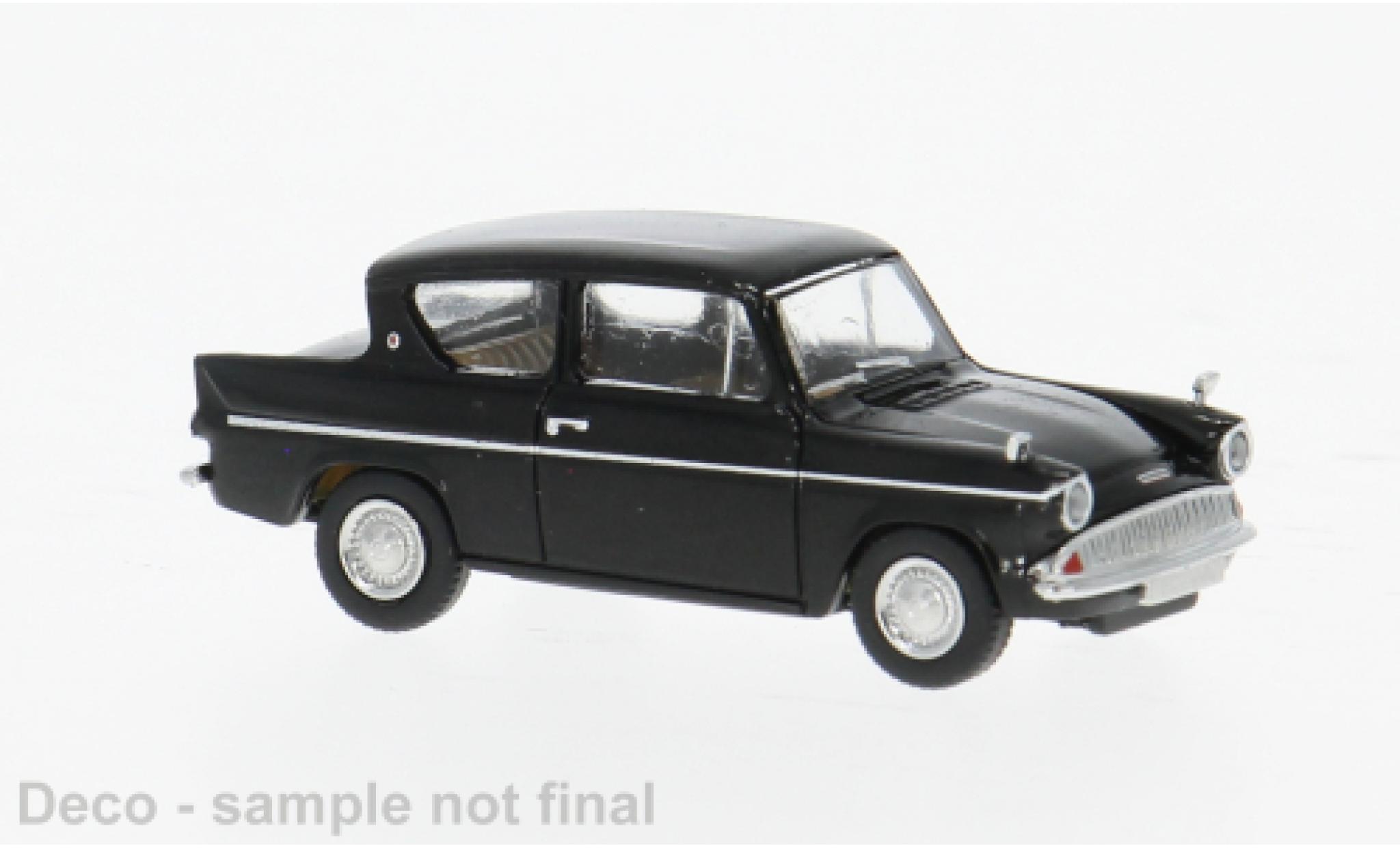 Ford Anglia 1/87 Brekina black 1959 1:87 diecast model cars