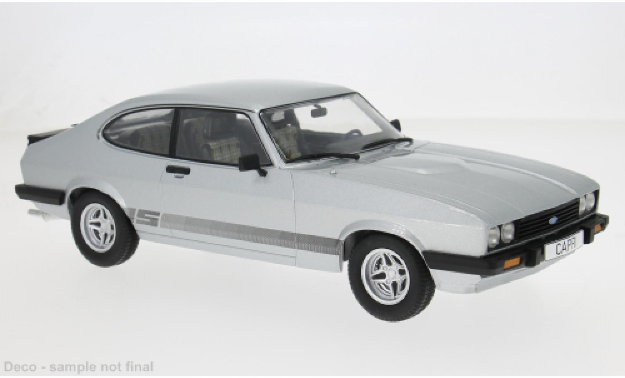 Ford Capri 1/18 MCG III silver 1978 1:18 diecast model cars