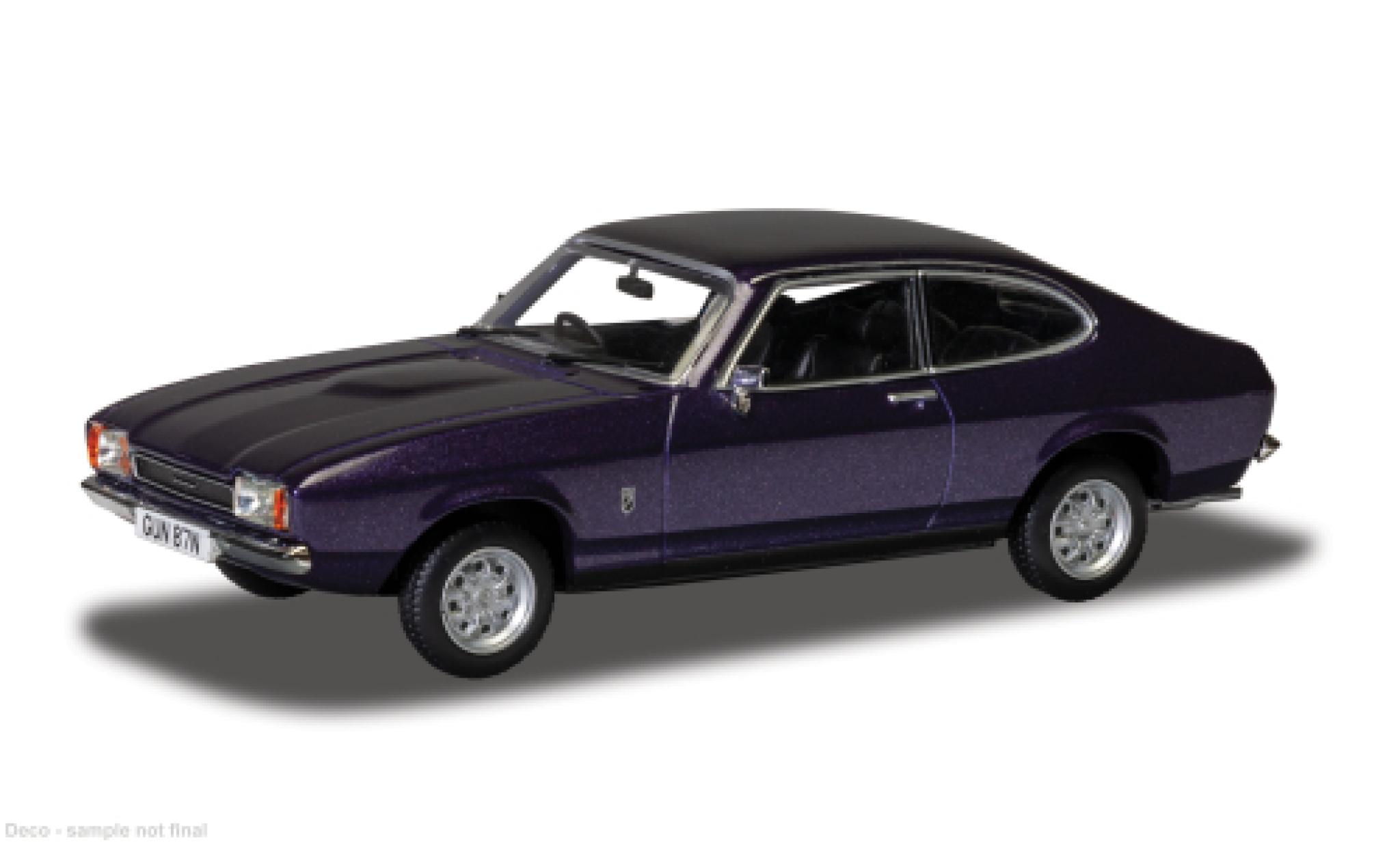 Ford Capri 1/43 Vanguards MK II purple/black 1:43 diecast model cars