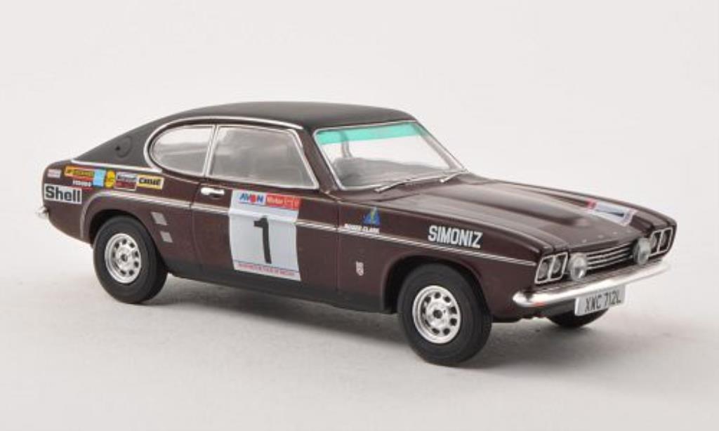 Ford Capri 1/43 Vanguards Mk1 3000GT No.1 Avon Tour of Great Britain 1973 /T.Mason diecast model cars
