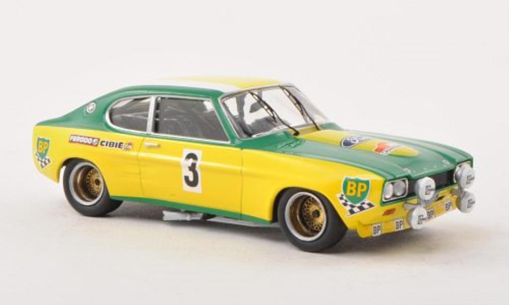 Ford Capri 1/43 Trofeu MKI 2600 No.3 BP Lyon-Charbonnieres 1972 diecast model cars