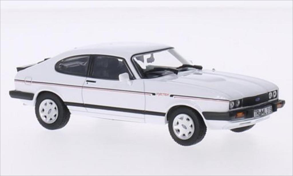 Ford Capri 1/43 Norev MkIII 2.8i white/Dekor 1984 diecast model cars