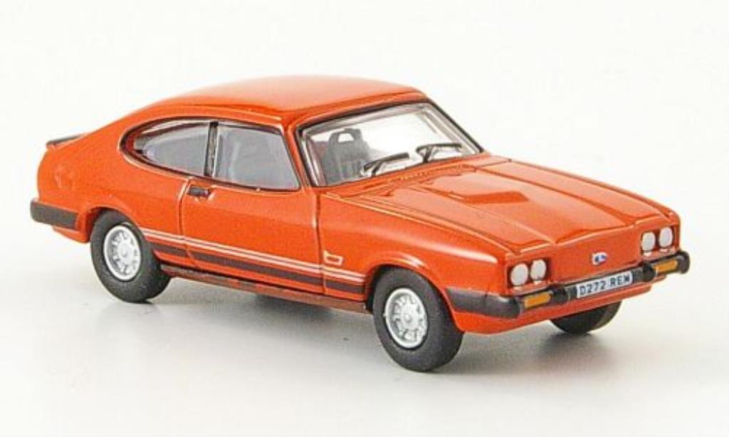 Ford Capri 1/76 Oxford MkIII Laser red diecast model cars