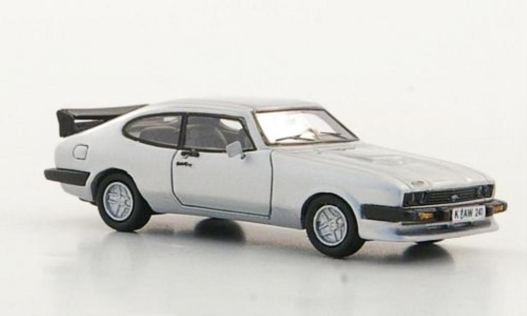Ford Capri 1/87 Neo MkIII Turbo grey 1981 diecast model cars