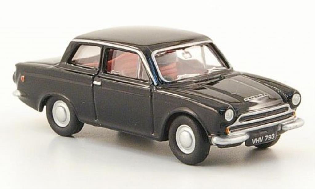 Ford Cortina 1/76 Oxford MKI black diecast model cars
