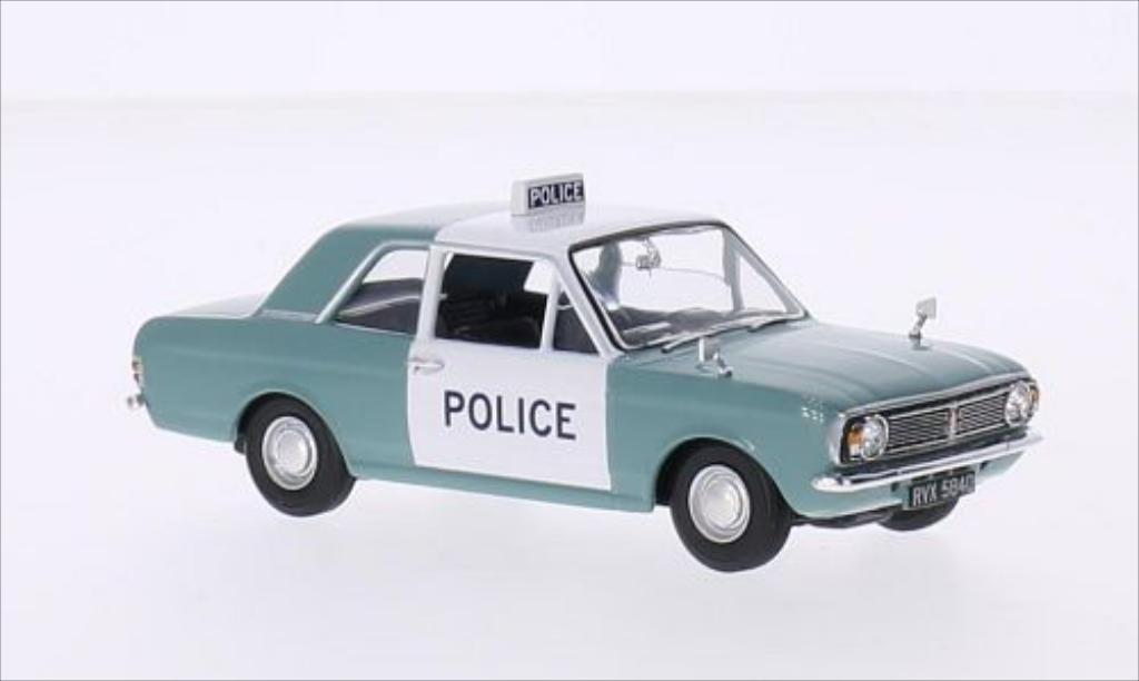 Ford Cortina 1/43 Vanguards MkII 1300 De Luxe RHD Manchester & Salford Police diecast model cars