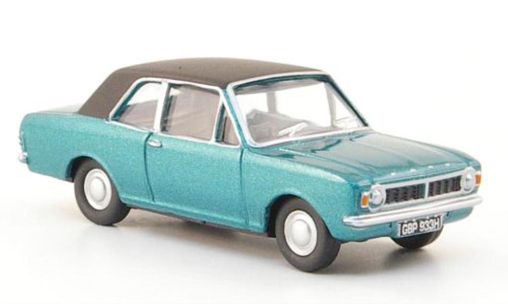 Ford Cortina 1/76 Oxford MKII grun/black diecast model cars