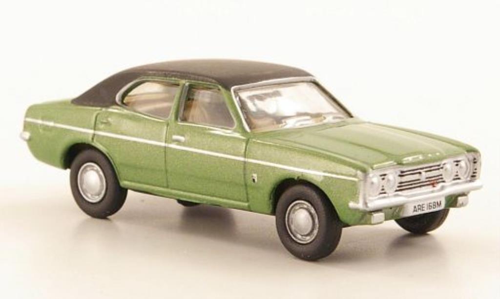 Ford Cortina 1/76 Oxford MkIII grun/black 1977 diecast model cars