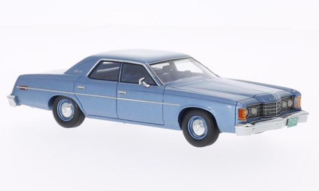 Ford Custom 1/43 Matrix blue 1974 diecast model cars