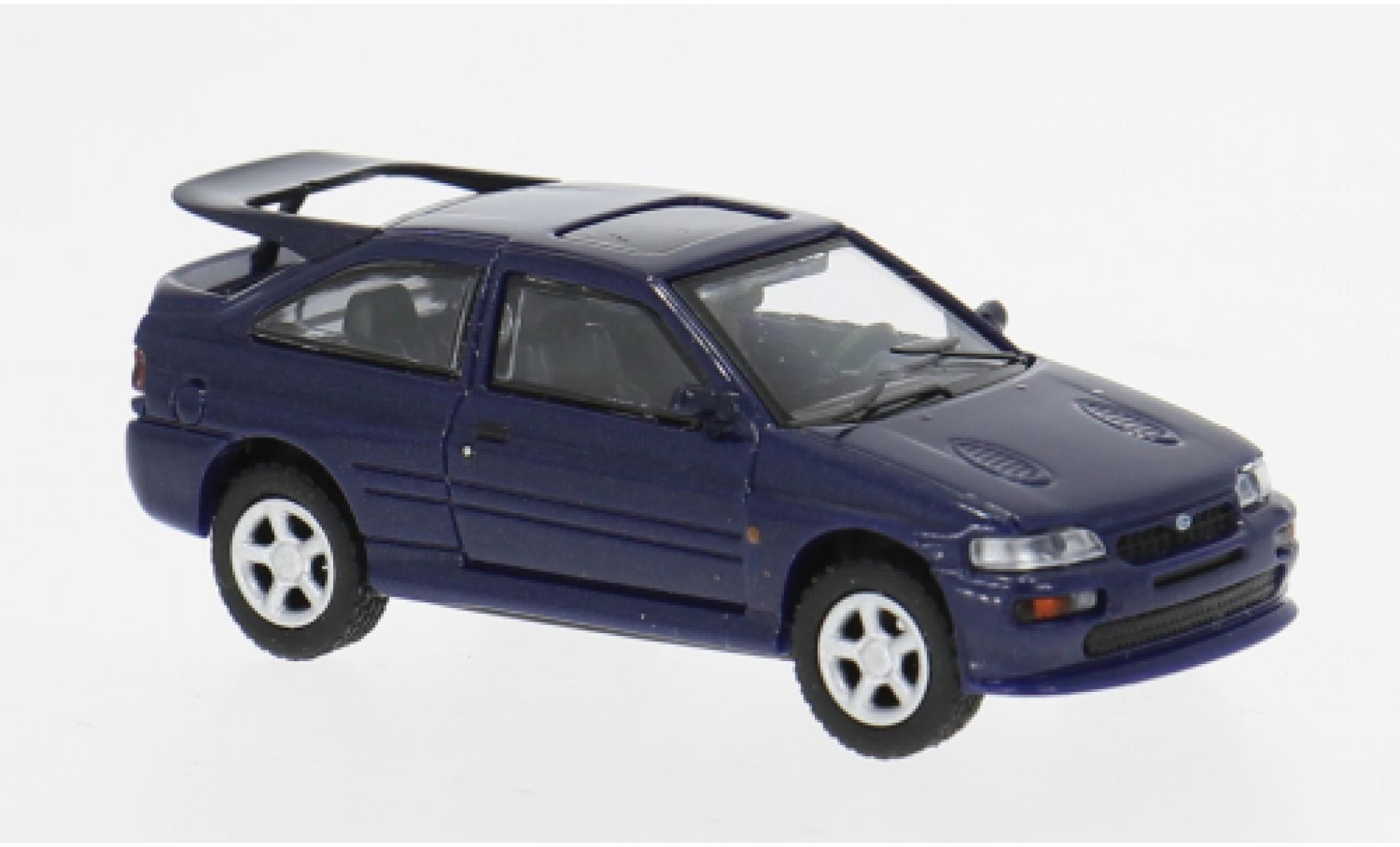 Ford Escort 1/87 Minichamps Cosworth blue 1992 1:87 diecast model cars