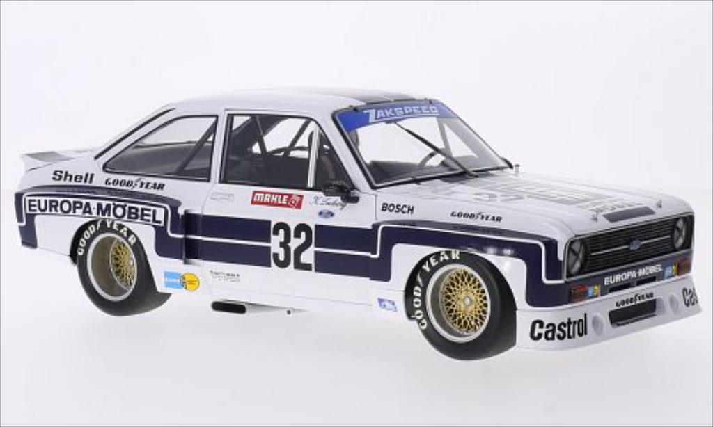 Ford Escort 1/18 Minichamps II 1800 No.32 Europa Mobel DRM Nurburgring 1976 diecast model cars