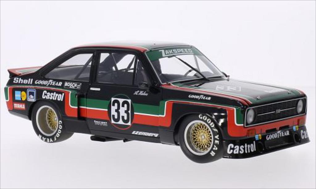 Ford Escort 1/18 Minichamps II 1800 No.33 Zakspeed Castrol DRM ADAC Supersprint 1976 diecast model cars