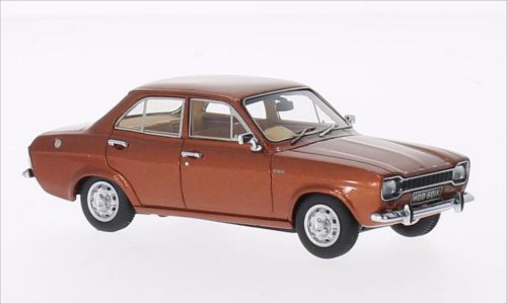 Ford Escort 1/43 Kess MK 1 1100 XL bronze 1973 diecast model cars