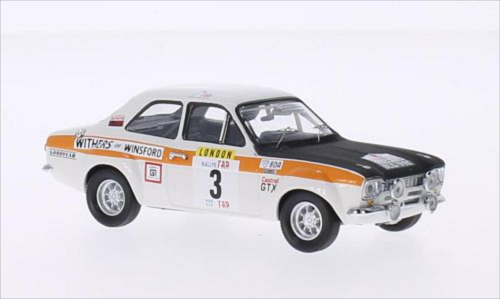 Ford Escort 1/43 Trofeu MK I 1600TC RHD No.3 Withers of Winsford Rally WM Rally Portugal 1971 /H.Lindon diecast model cars