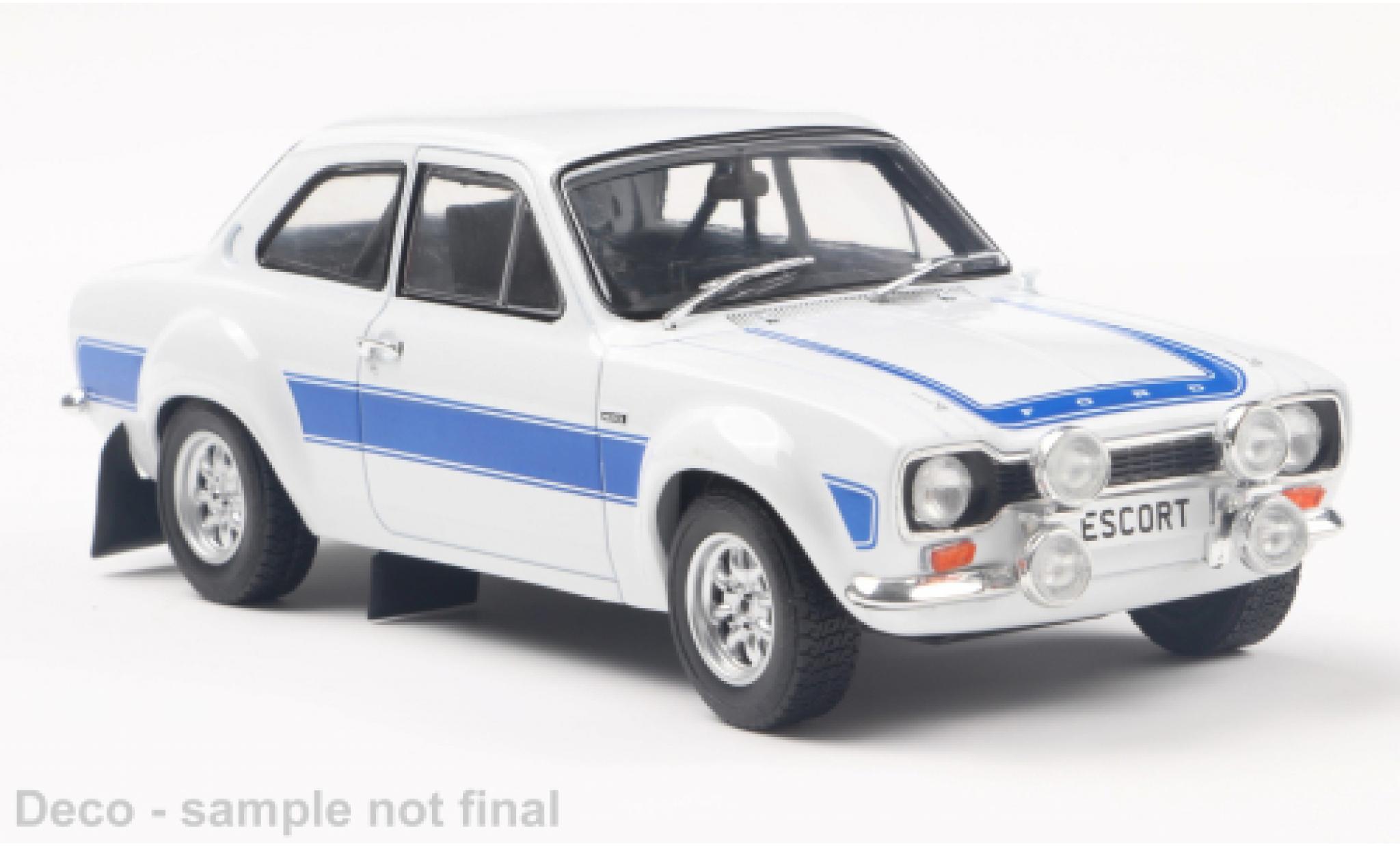Ford Escort 1/24 WhiteBox MK I RS white 1:24 diecast model cars