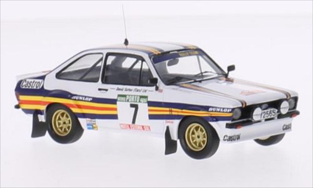 Ford Escort 1/43 Trofeu MK II No.7 redhmans Rally WM Rally Portugal 1980 diecast model cars