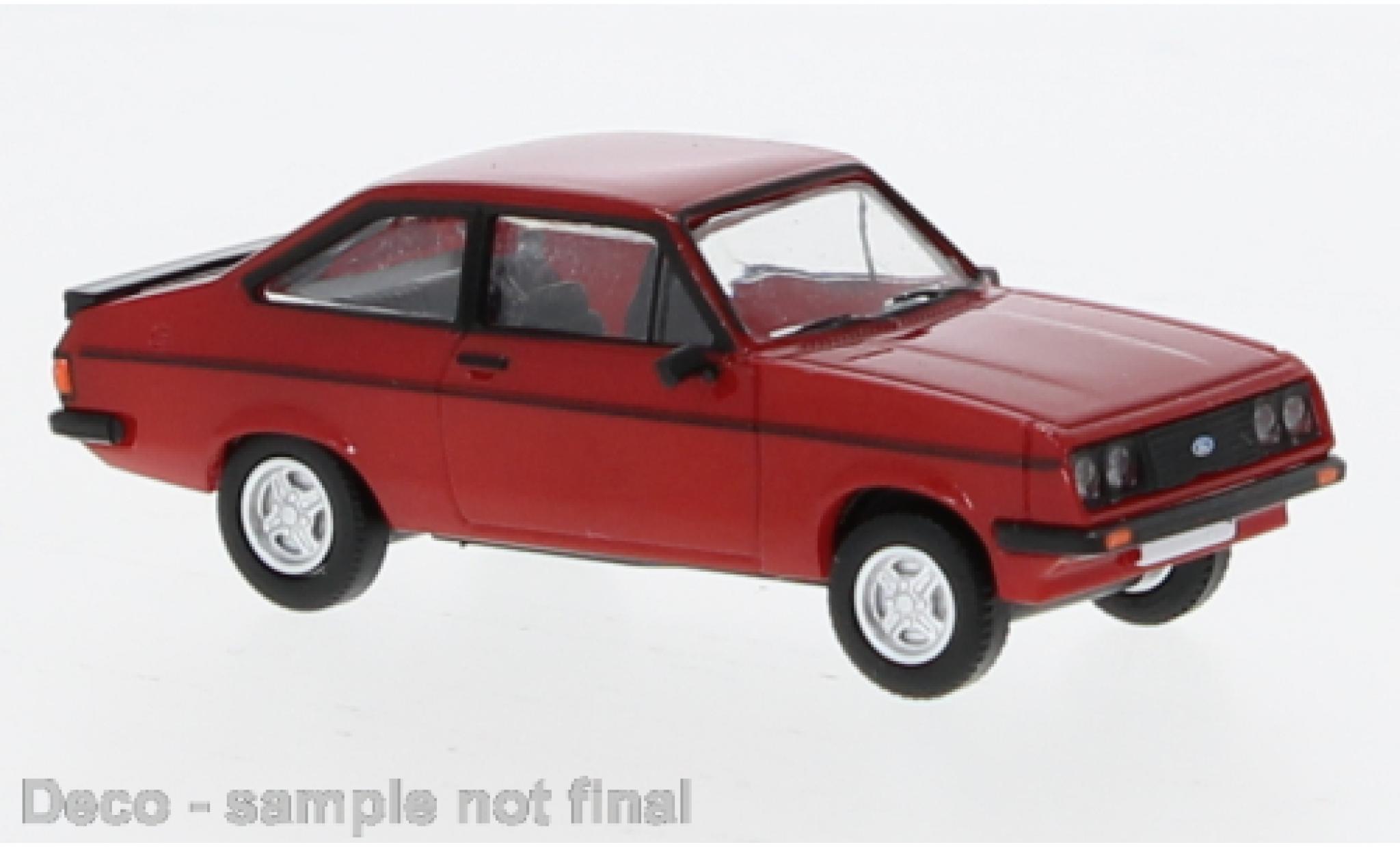 Ford Escort 1/87 PCX87 MK II R red 1:87 diecast model cars