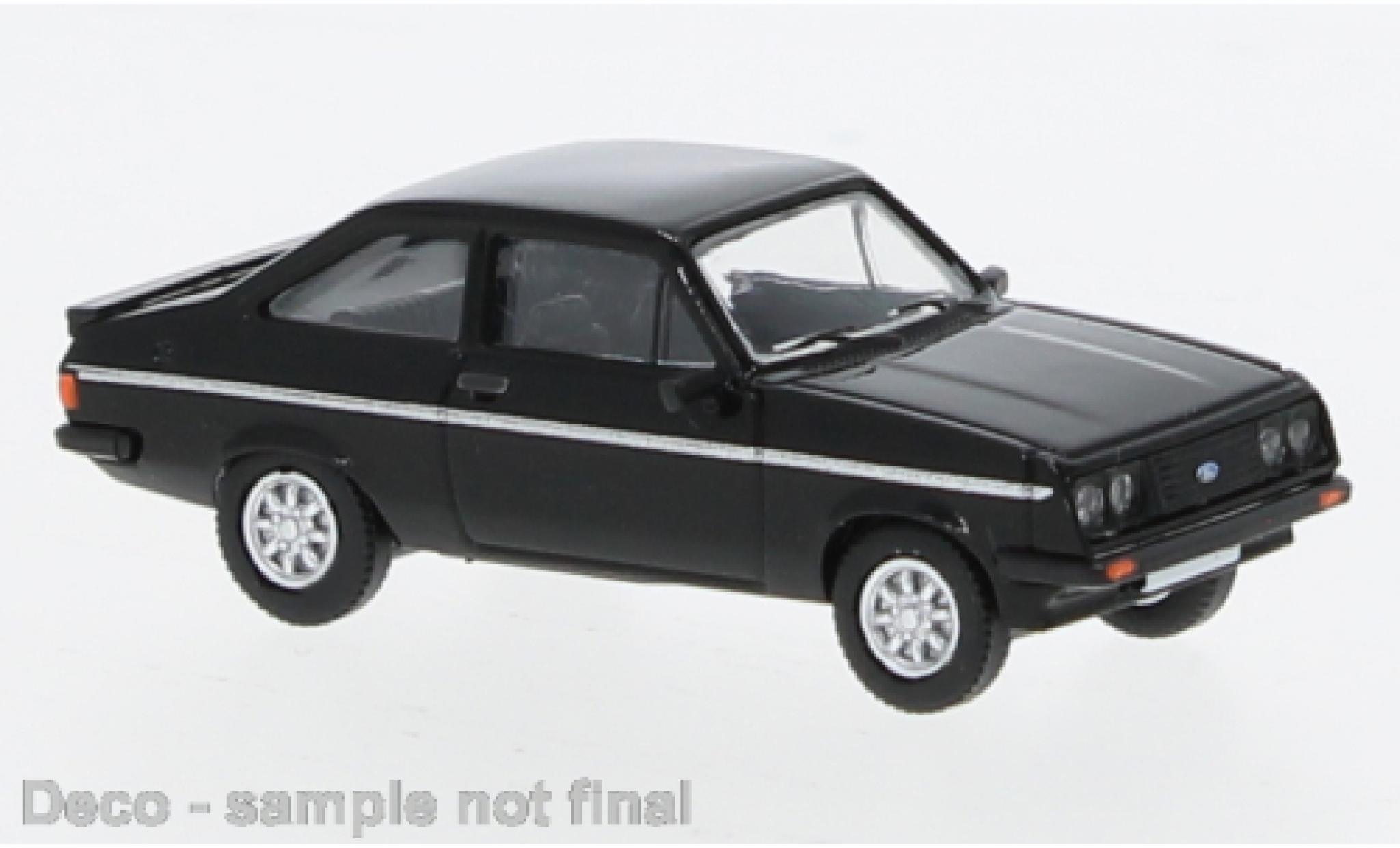 Ford Escort 1/87 PCX87 MK II R black 1:87 diecast model cars