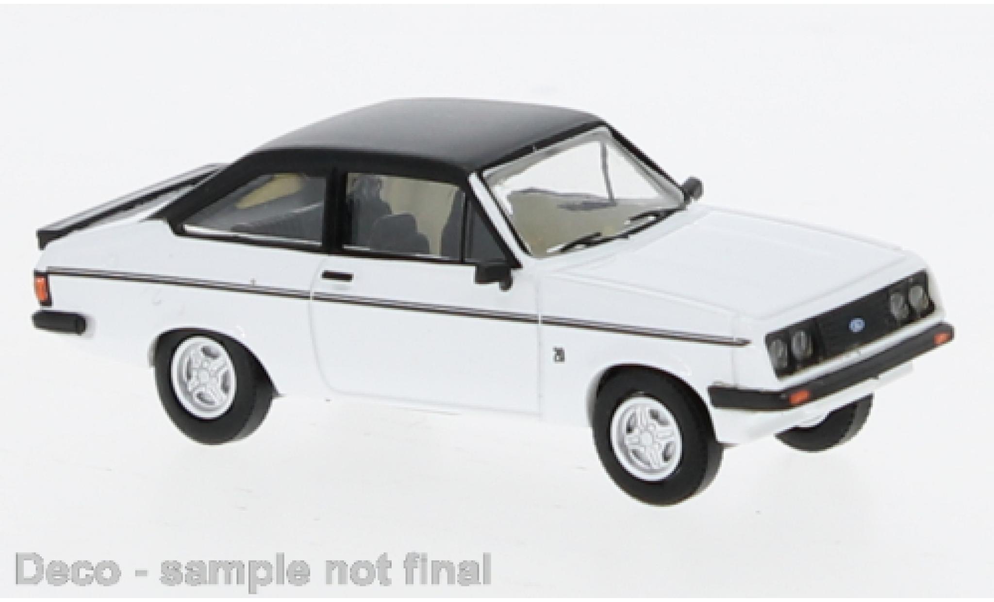 Ford Escort 1/87 PCX87 MK II R white 1:87 diecast model cars