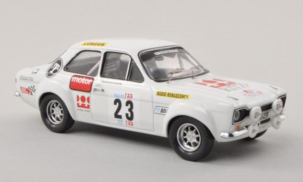 Ford Escort 1/43 Trofeu MkI 1600 TC No.23 Ritz Rally Portugal 1973 /J.Anjos diecast model cars
