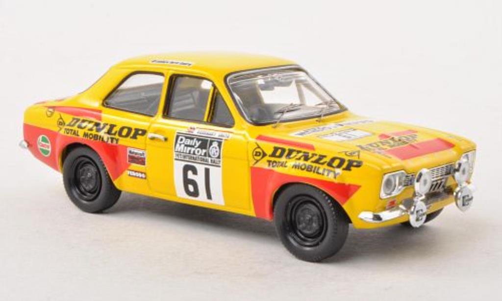 Ford Escort 1/43 Trofeu MkI 1600 No.61 Dunlop R.A.C.Rally 1972 /P.Gullick diecast model cars