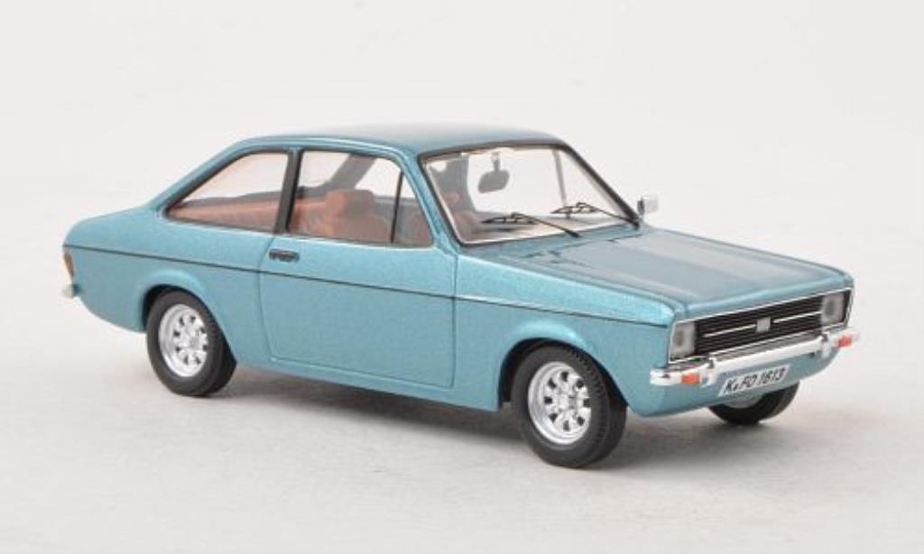 Ford Escort 1/43 WhiteBox MkII blue LHD 1975 diecast model cars